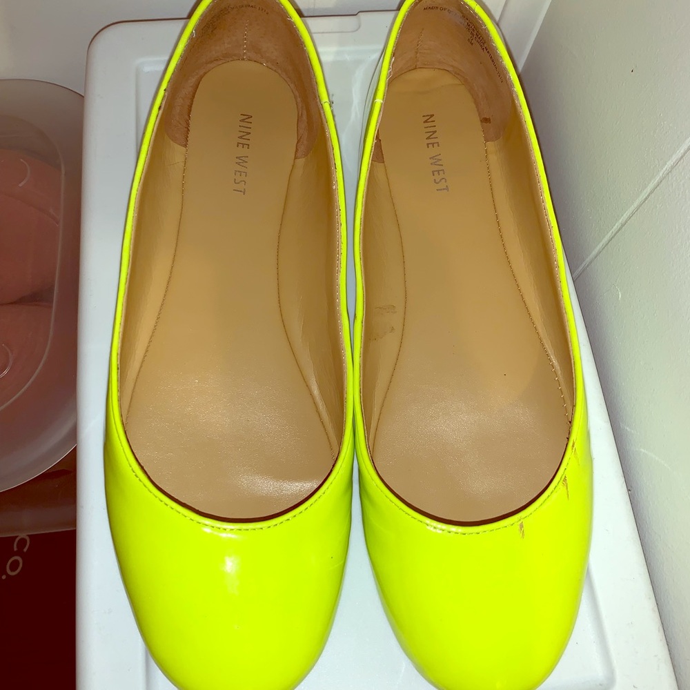 Nine West Neon Flats